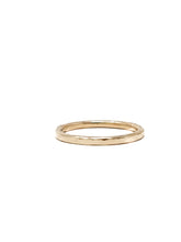 Load image into Gallery viewer, 1.5mm Hammered Gold Band
